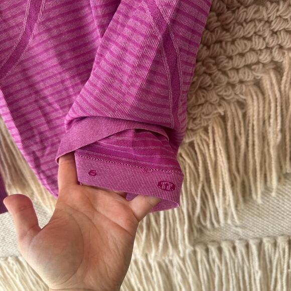 Lululemon Purple Swiftly Tech Long Sleeve - Picture 4 of 6